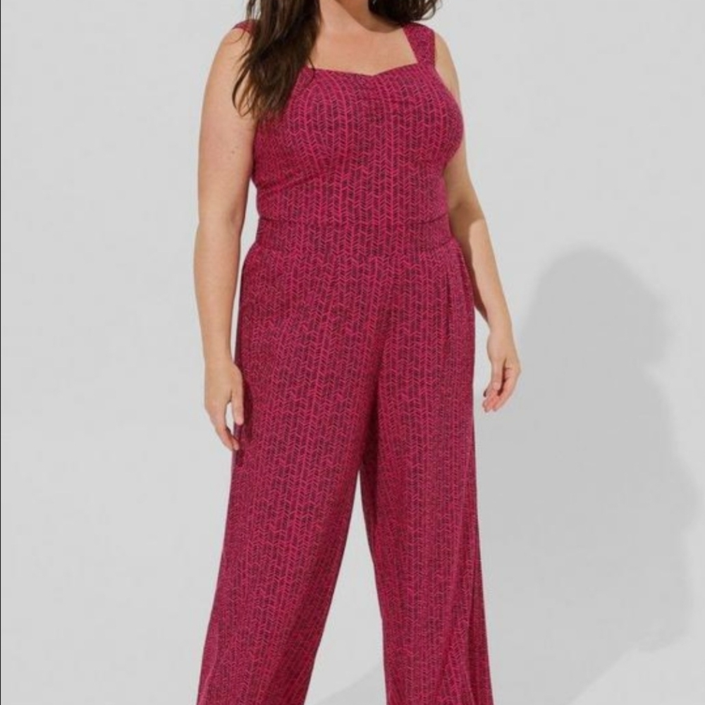 Torrid Fuchsia Two Piece Outfit